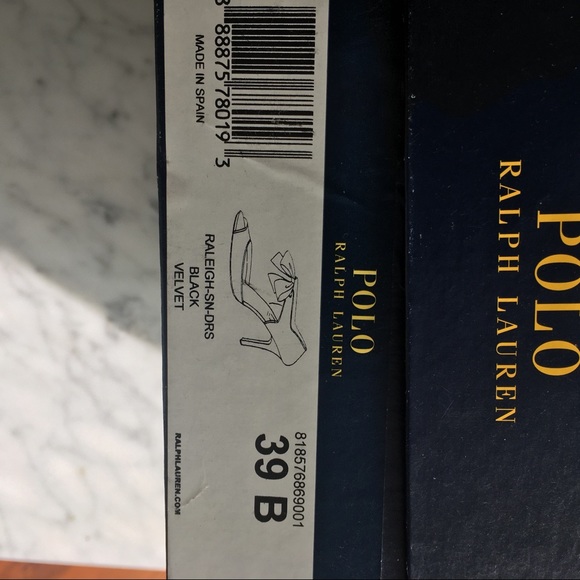 Polo Ralph Lauren Raleigh Peep Toe Pumps - Picture 10 of 11